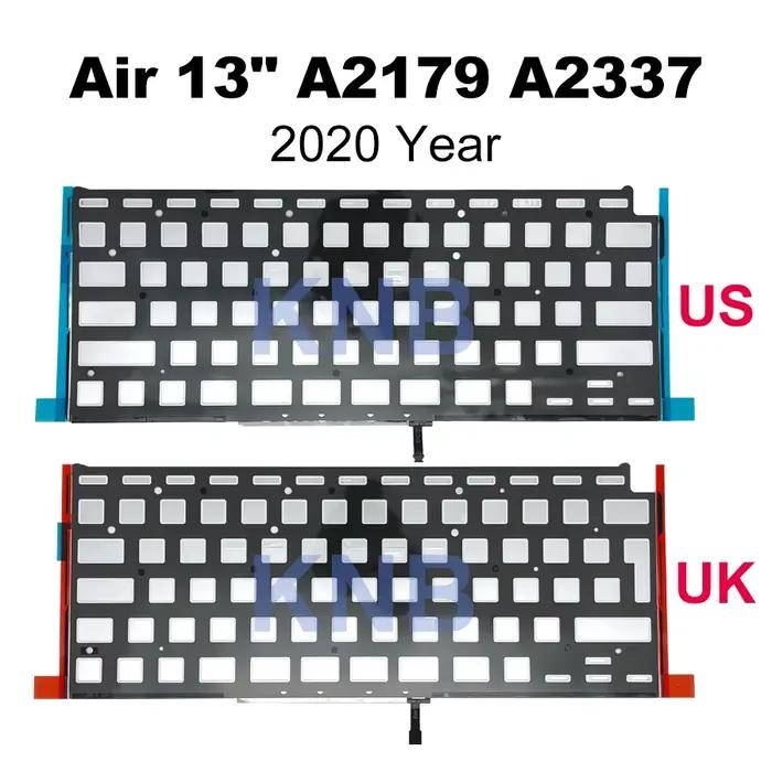 Nouveau rétro-éclairage du clavier d'ordinateur portable pour MacBook Air Retina 13 "15" A2179 A2337 A2681 A2941 A3113 A3114 A3240 A3241 2020-2025 ans