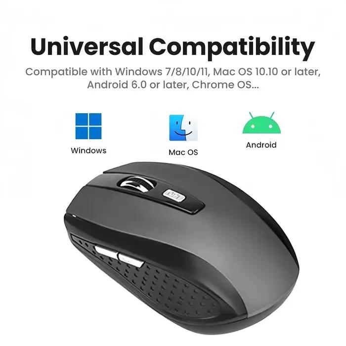 Souris optique ergonomique sans fil 2.4G