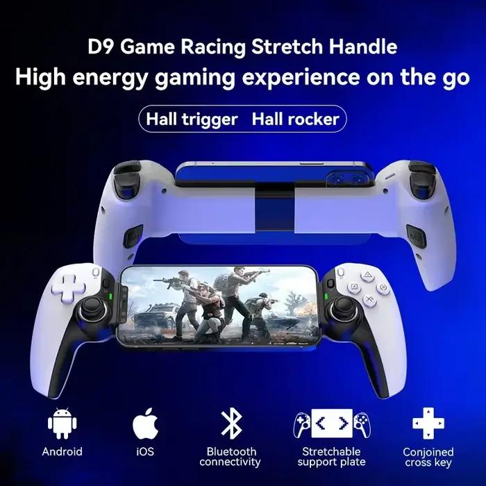 Manette de jeu télescopique pour contrôleur de jeu Mobile D9