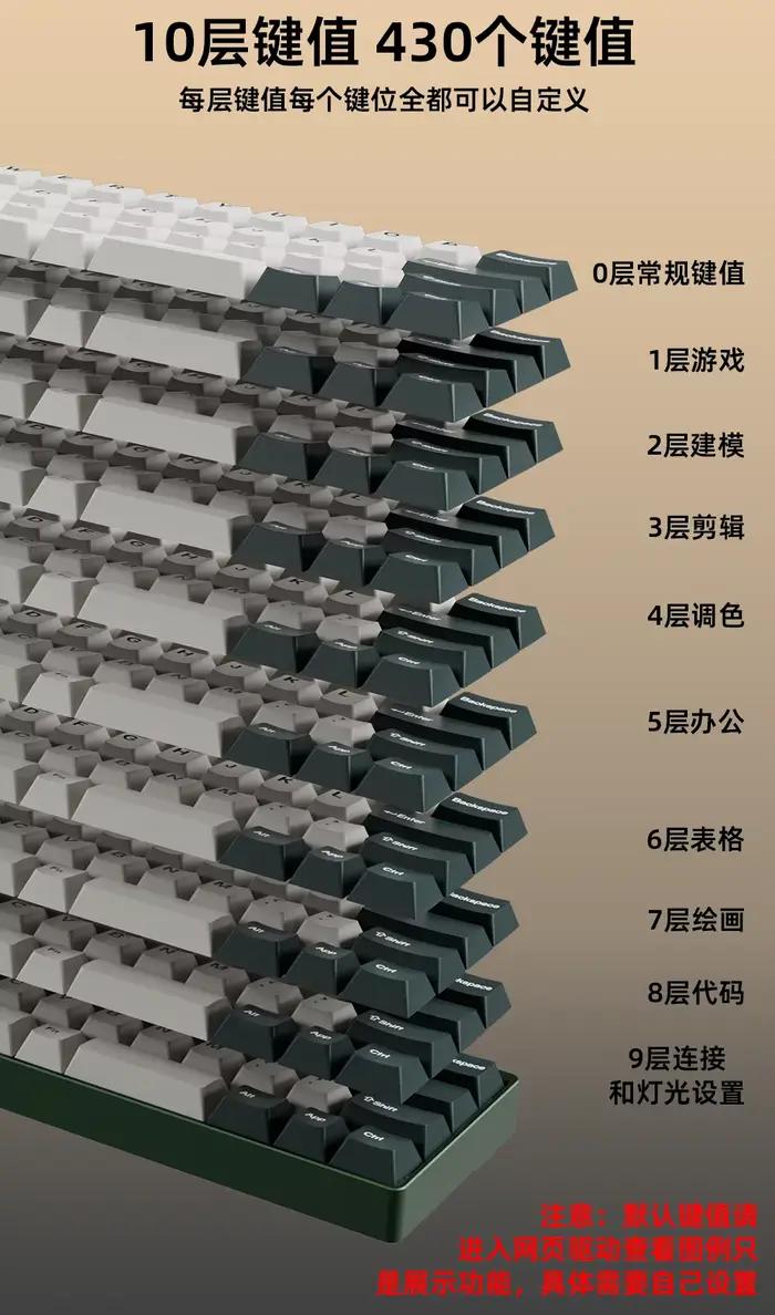 Clavier mécanique MMD KM40 V2 clavier sans fil interrupteurs O-ring aluminium CNC pour jeu et productivité six couleurs disponibles