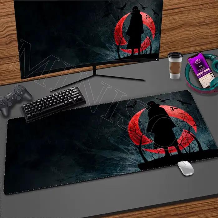 Tapis de souris anime japonais Naruto 4K jeu clavier