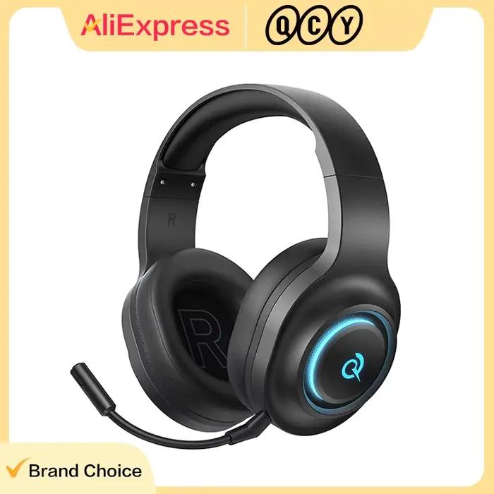 QCY Heroad V200 sur l'oreille casque 50mm pilote 7.1 Surround son