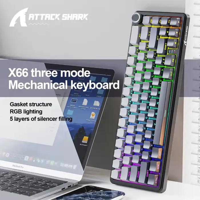 Clavier mécanique sans fil ATTACK SHARK X66