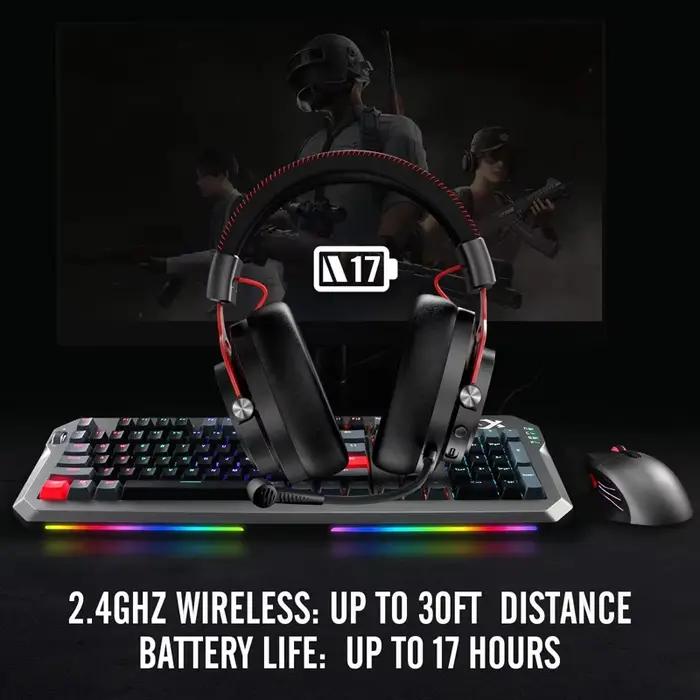 Casque de jeu sans fil NUBWO G03 avec micro pour PS5
