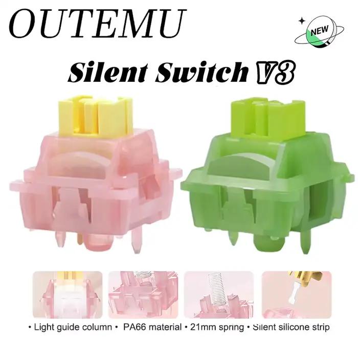 Outemu silencieux citron V3 commutateurs