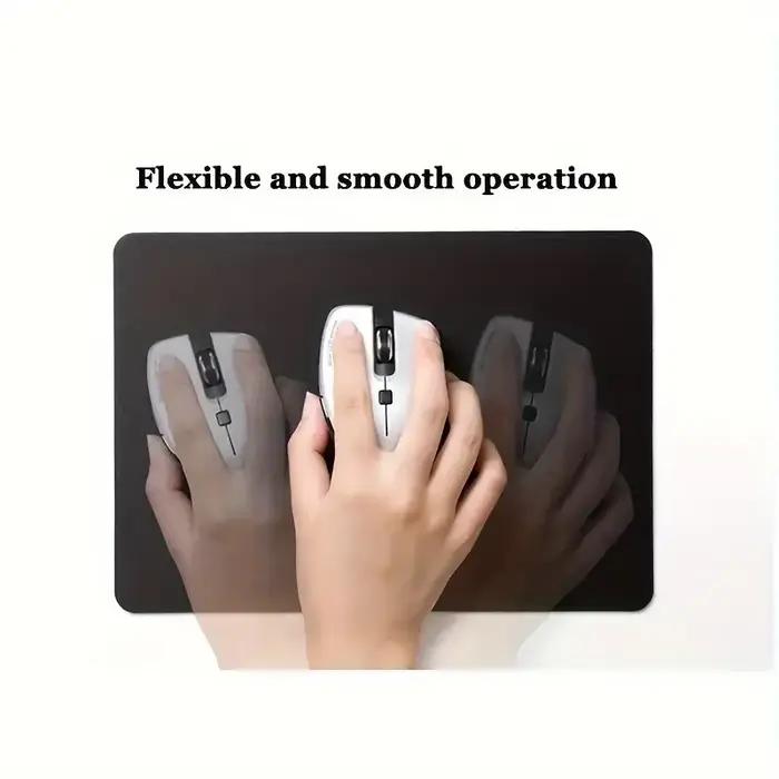 Tapis de souris raccourcis caoutchouc noir pour productivité et efficacité professionnelle multitâche pour bureau et laptop usages réguliers et cadeaux d'entreprise