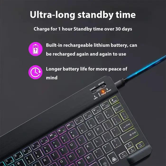 Clavier Bluetooth pour tablette Android IOS Windows