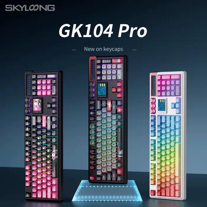 SKYLOONG GK104 Pro Clavier mécanique sans fil