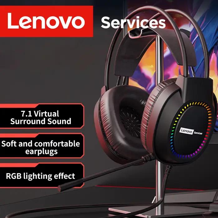 Casque de jeu Lenovo pour PC portable