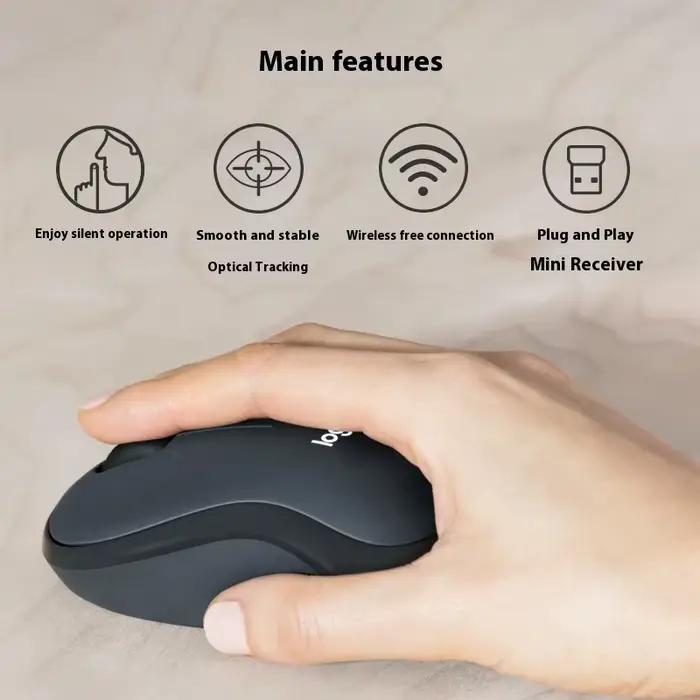Logitech M220 souris sans fil ordinateur Portable bureau d'affaires silencieux