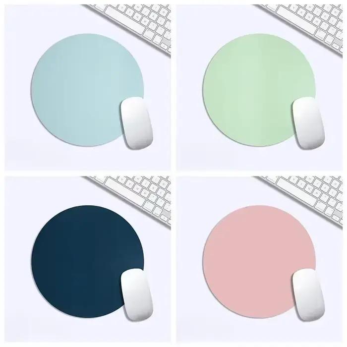Tapis de souris imperméable en cuir PU