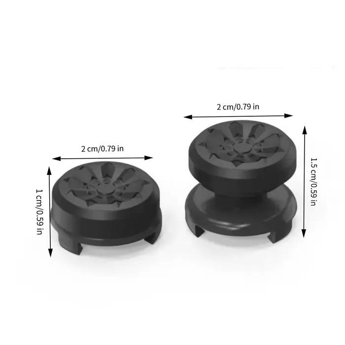 Lot de 2 joysticks pour manettes PS4/PS5 : 1 capuchon de joystick haute performance (taille