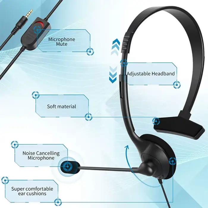 Casque USB avec microphone