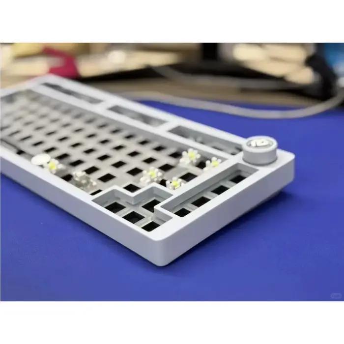 LEOBOG Hi75C Kit de clavier mécanique Triple Mode CNC Kit personnalisable
