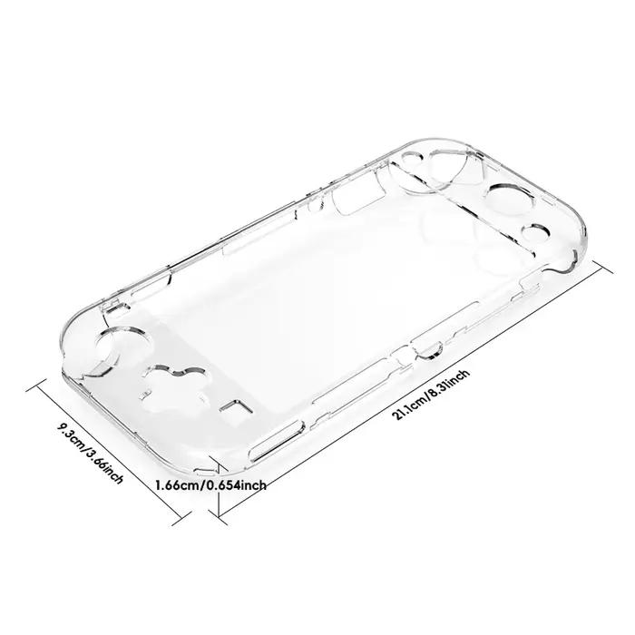 Étui de protection complet en cristal antidérapant pour console Switch Lite