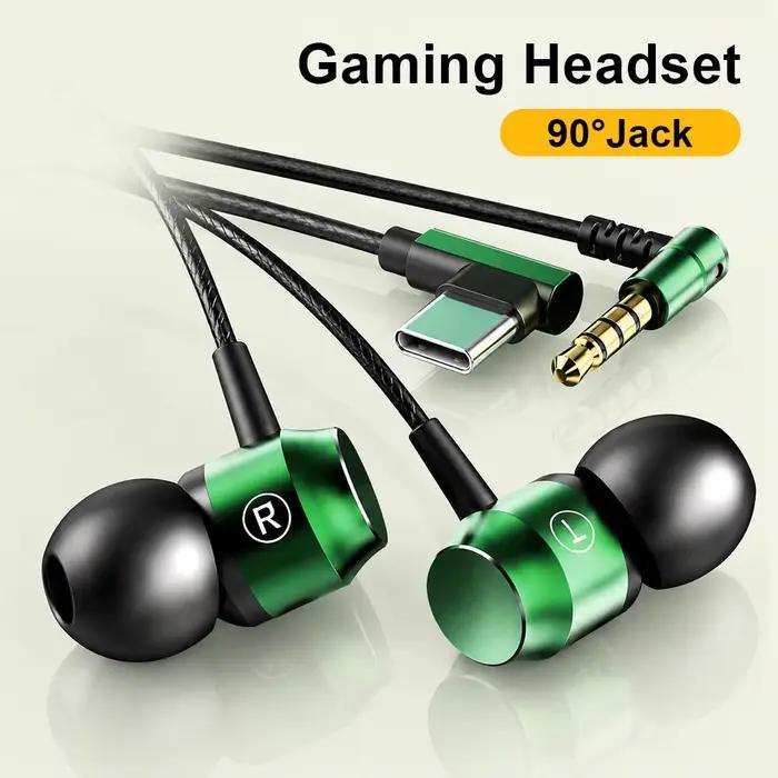 Pour la galaxie 90 ° Casque de jeu filaire Jack