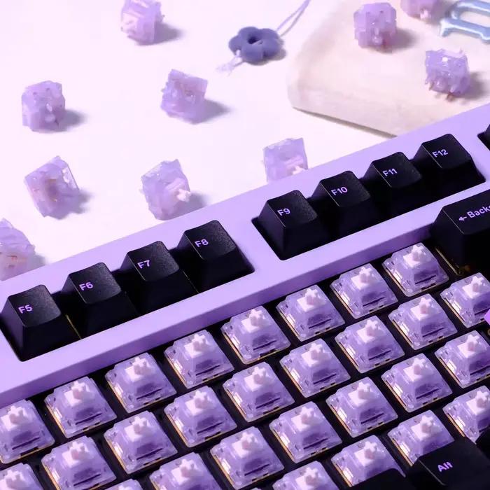 Interrupteurs mécaniques KeyGeek SU Color V2 Linéaires 5 broches 37g 45g à déclenchement précoce