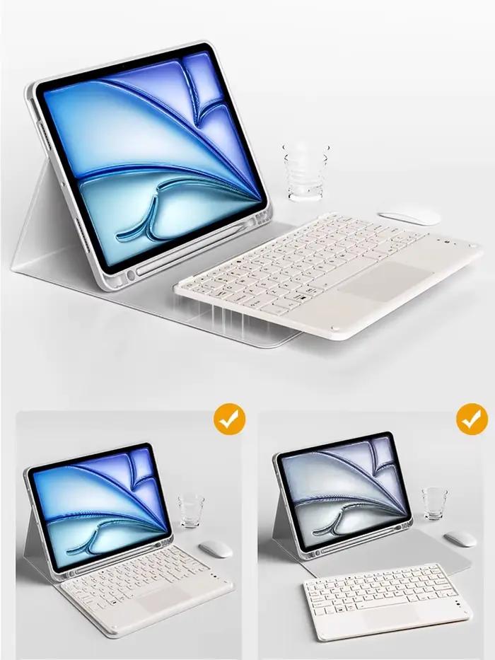 Clavier sans fil et souris Magic pour iPad Pro 13 11, étui M5 M4 2026 M3 Air 13 11 5 4 10.2 9 8 7 Génération, clavier Bluetooth