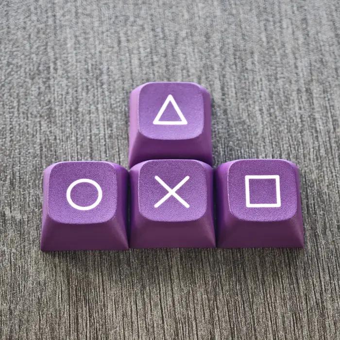 ZDA profil Gameboy thème Keycap flèche touches PBT colorant Sublimation Keycaps haut et bas gauche et droite pour clavier mécanique MX