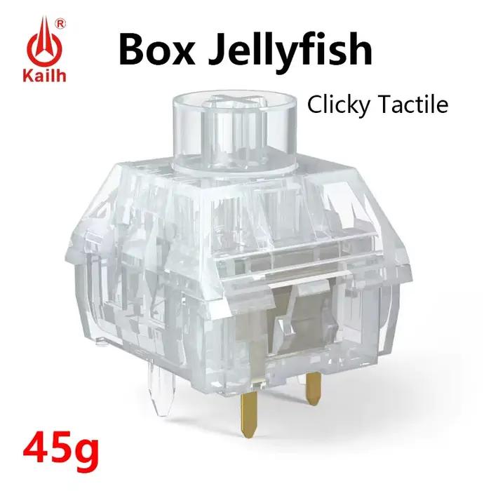 Interrupteur mécanique Kailh Box Jellyfish Clicky Tactile 5 broches