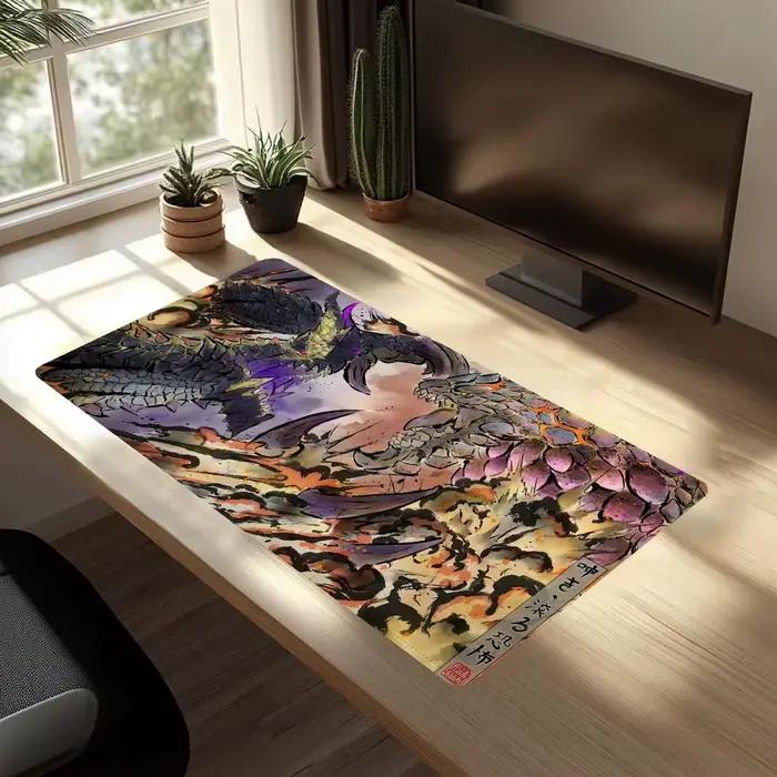 Tapis de souris Monster Hunter Tapis de souris de jeu XXL