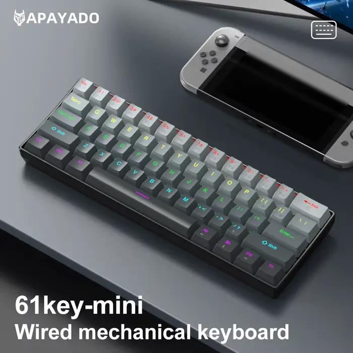 Clavier mécanique APAYADO filaire dégradé 60%