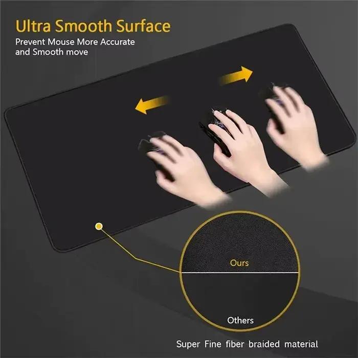 Tapis de souris hexagonal pour ordinateur