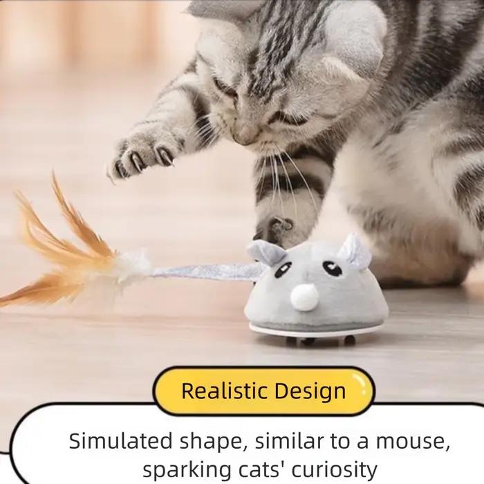 Souris interactive mobile chat grinçant détection automatique