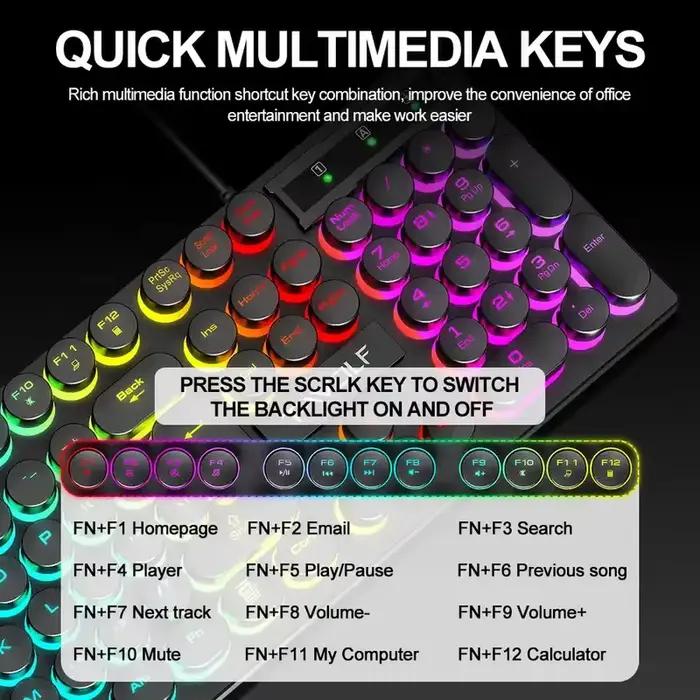 Clavier de jeu T80 à sensation mécanique