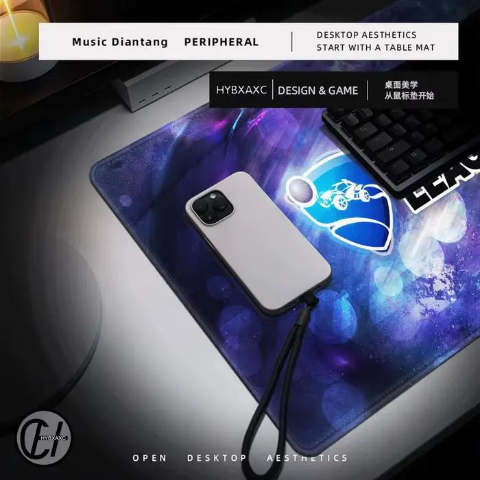 Tapis de souris Rocket League pour ordinateur gamer