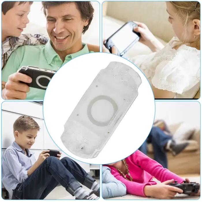 Coque de console de jeu portable avec boutons