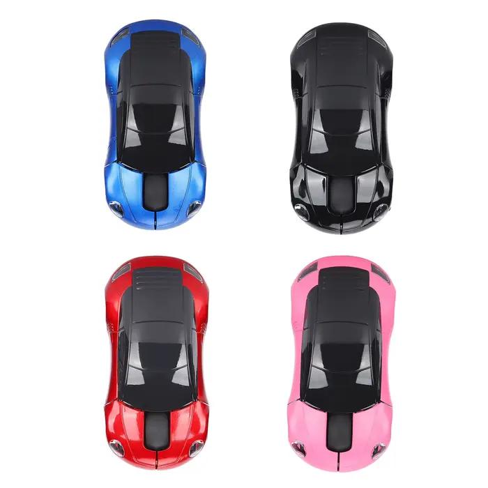 Souris sans fil intelligente en forme de voiture