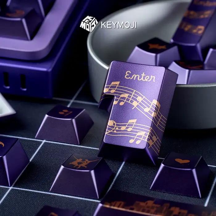 Ensemble de touches de clavier PC sur le thème KEYMOJI JAZZ