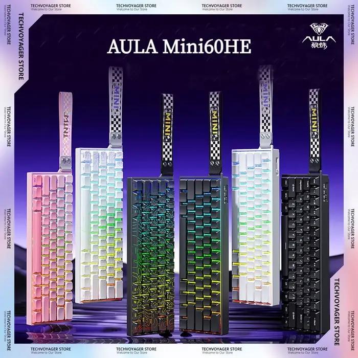 AULA Mini60HE – clavier mécanique à interrupteur magnétique