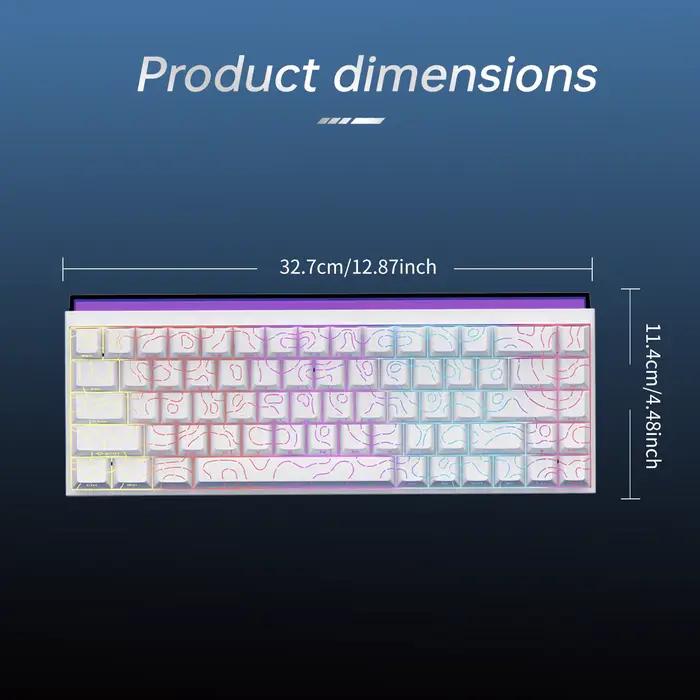 Clavier mécanique filaire AJAZZ NK68