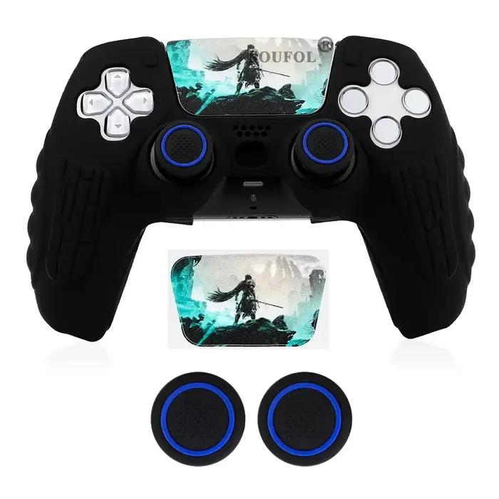 Housse de protection en silicone pour manette PS5