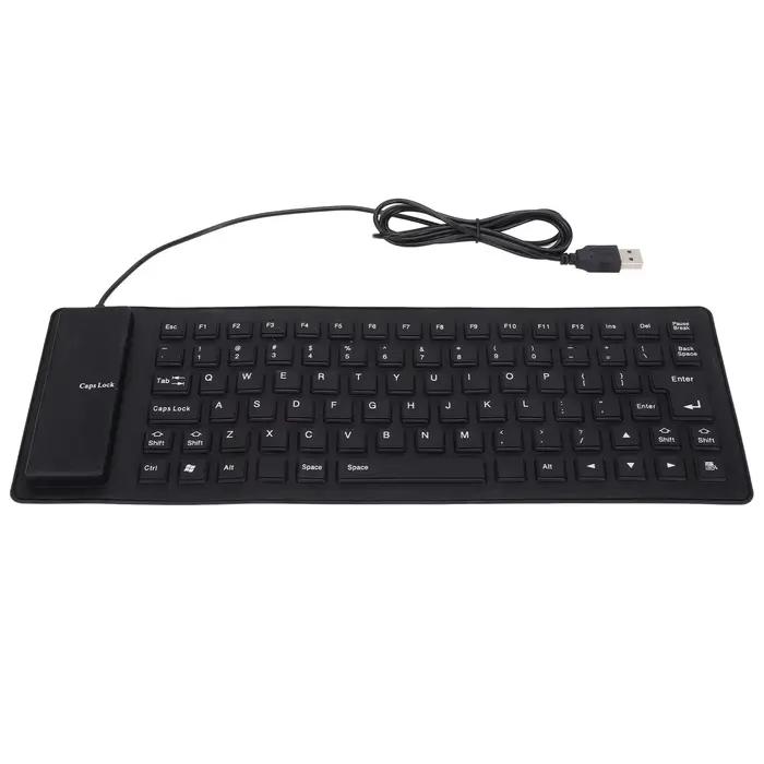 Clavier filaire USB en silicone