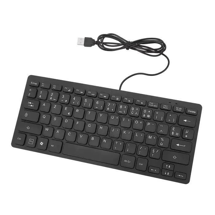 Clavier filaire USB ultra-fin pour PC