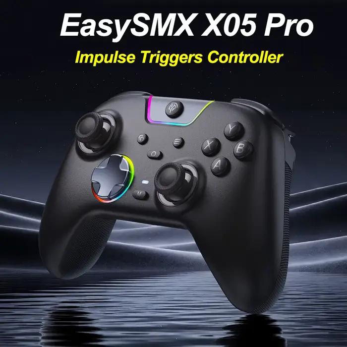 Gamepad de précision EasySMX X05 Pro compatible avec PC Switch téléphone Android iOS TV Steam occasionnels jeux compétitifs