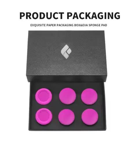 Pack de 6 Joysticks Analogiques Personnalisés pour Manette PS5 Edge – Remplacement avec Trois Options de Hauteur pour une Expérience de Jeu Améliorée
