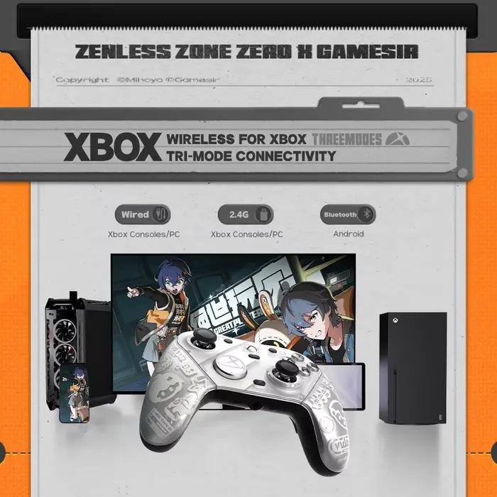 Nouvelle manette sans fil GameSir G7 Pro Zenless Zone Zero pour Xbox Series X | S