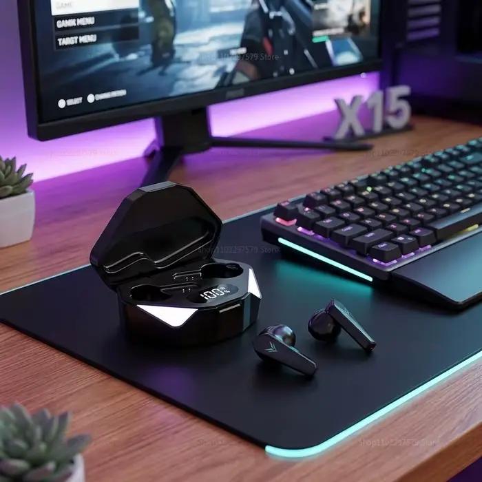 Nouveau casque de jeu avec écran LED