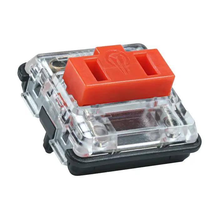 Interrupteur Kailh Low Profile Choc 1350 RGB pour clavier Crystal Red Pro Pale Blue Pink Robin Silver Brown White Yellow Orange