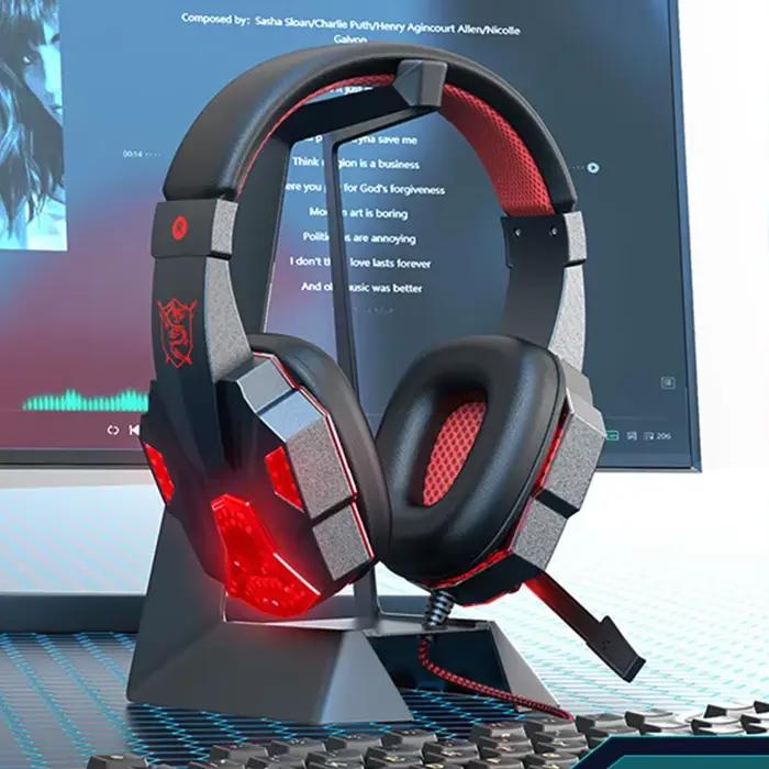 Casque de jeu filaire avec micro