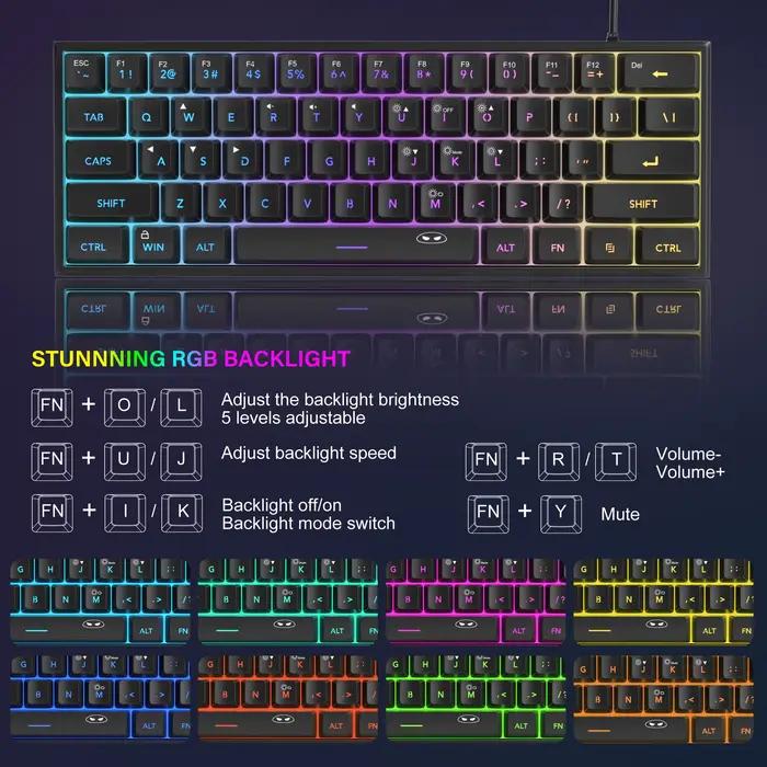 MageGee-Mini clavier de jeu 60%