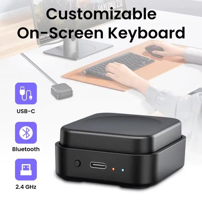 Clavier de jeu universel tri-mode pour bureau