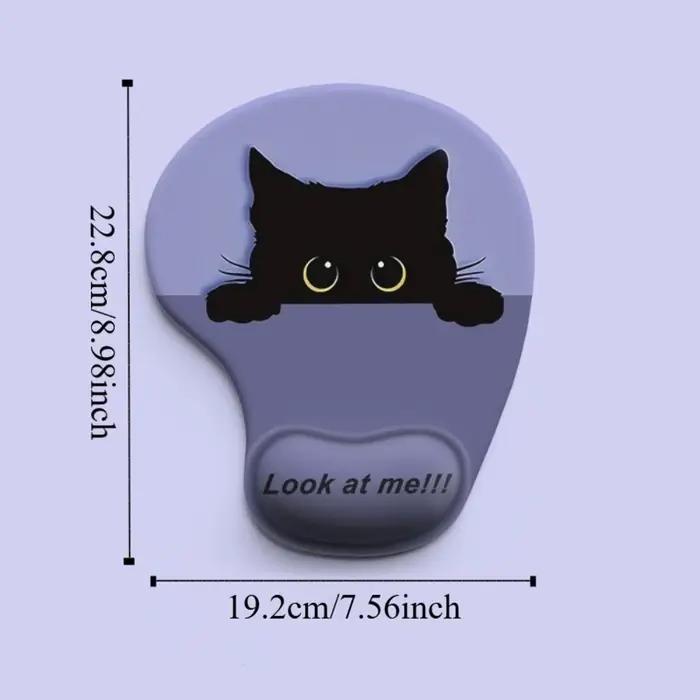 Tapis de souris ergonomique en forme d'animal