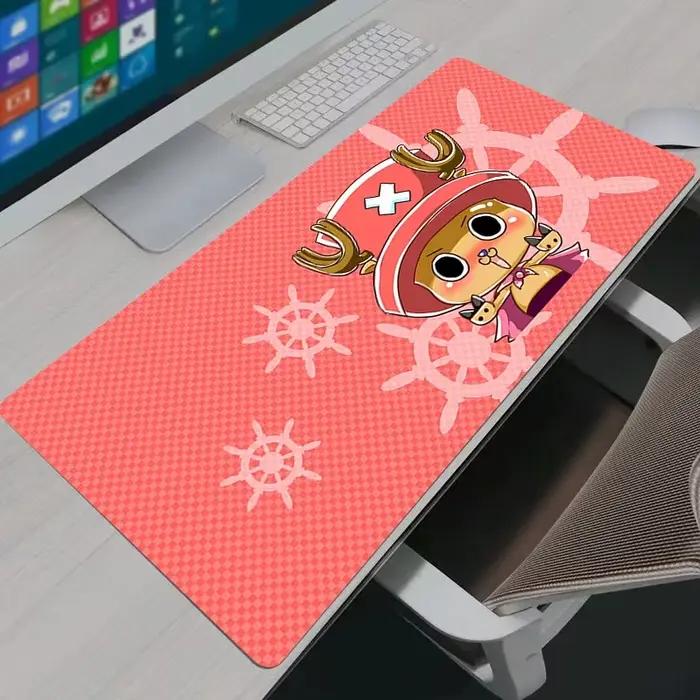 Une pièce Tony Tony Chopper tapis de souris de jeu Gamer ordinateur à domicile HD tapis de souris XXL tapis de clavier tapis de souris de bureau antidérapant