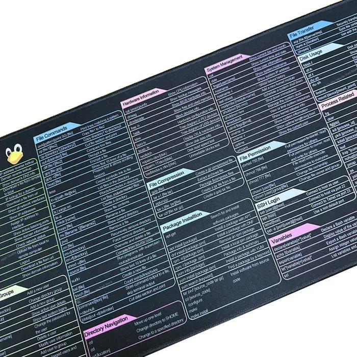 Tapis de souris Linux XXL