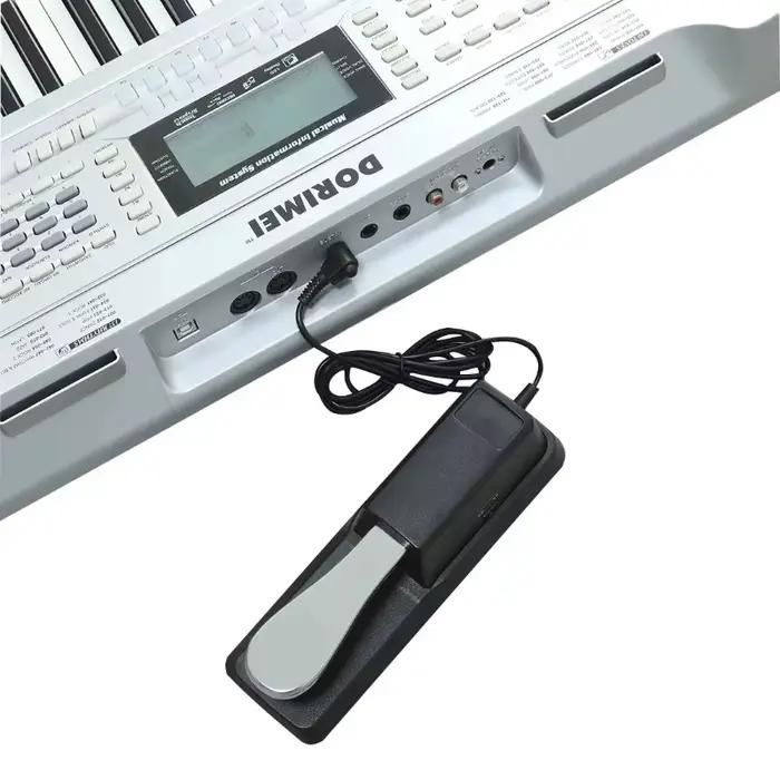 Pédale de sustain avec interrupteur de polarité pour clavier MIDI